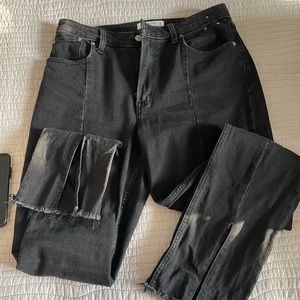 Abercrombie curve love high rise jean
